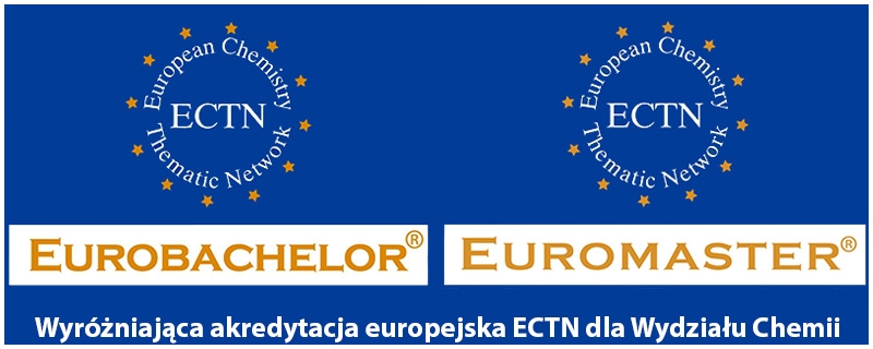 Wyróżniająca akredytacja europejska ECTN dla Wydziału Chemii